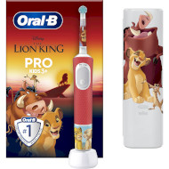 Електрична дитяча зубна щітка BRAUN ORAL-B Pro Kids 3+ D103.413.2KX Lion King