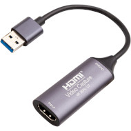 Устройство видеозахвата POWERPLANT HDVC2-C HDMI USB 3.0 4K/30Hz (CA914692)