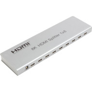 HDMI сплітер 1 to 8 POWERPLANT HDMI 1x8 8K (CA914678)