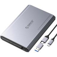 Кишеня зовнішня ORICO 2.5" SATA to USB 3.2 (DD25-C3-GY-BP)