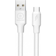 Кабель WUW X168 USB-A to Type-C 5A 1м White