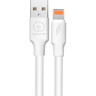 Кабель WUW X169 USB-A to Lightning 5A 1м White