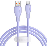 Кабель BASEUS Pudding Series Fast Charging Cable USB to Type-C 100W 1.2м Purple (P10355703511-00)