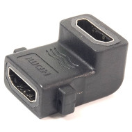 Соединитель угловой POWERPLANT HDMI Black (KD00AS1304)