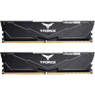 Модуль памяти TEAM T-Force Vulcan Black DDR5 6000MHz 32GB Kit 2x16GB (FLBD532G6000HC38GDC01)