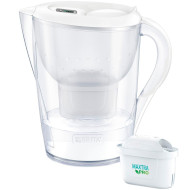 Фільтр-глечик для води BRITA Marella XL Memo MX Pro White 3.5л (1052778)