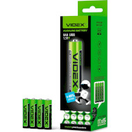 Батарейка VIDEX Alkaline AAA 4шт/уп (LR03/AAA 4PCS S)