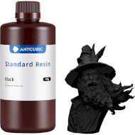 Фотополімерна гума для 3D принтера ANYCUBIC Standard Resin, 1кг, Black