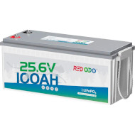 Аккумуляторная батарея REDODO LiFePO4 24V 100Ah (25.6В, 100Ач, BMS 100A)