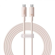 Кабель BASEUS Habitat Series Fast Charging Cable Type-C to Type-C 100W 2м Wheat Pink (P10360202421-01)