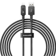 Кабель BASEUS Unbreakable Series Fast Charging Data Cable USB to Lightning 2.4A 2м Cluster Black (P10355802111-01)