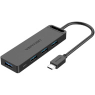 USB-хаб VENTION 4-in-1 USB-C to 4xUSB3.0, Micro-B Power (TGKBD)