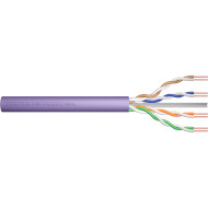 Кабель сетевой DIGITUS UTP Cat.6 LSZH 4x2x0.57 CU фиолетовый 100м (DK-1613-VH-1)