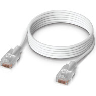 Патч-корд UBIQUITI Etherlighting U/UTP Cat.6 1м White (UACC-CABLE-PATCH-EL-1M-W)