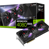 Відеокарта PNY GeForce RTX 4080 Super 16GB XLR8 Gaming Verto Epic-X RGB OC Triple Fan DLSS 3 (VCG4080S16TFXXPB1-O)