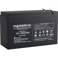 Акумуляторна батарея MARSRIVA AGM Deep-cycle 12V 9Ah (12В, 9Агод) (MR-PBU12-9)