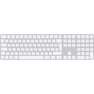 Клавиатура беспроводная APPLE A3119 Magic Keyboard with Touch ID and Numeric Keypad White Keys UA (MXK73UA/A)