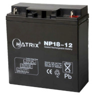 Акумуляторна батарея MATRIX NP18-12 (12В, 18Агод)