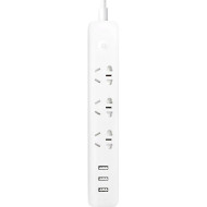 Мережевий фільтр AIGO Power Strip White, 3 розетки, 3xUSB, 2м