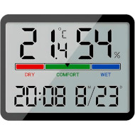 Часы настольные YIDA Time 8280 Black