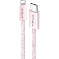 Кабель ROMOSS CB1734 USB-C to Lightning PD 27W 1м Pink (CB1734-631-614H)