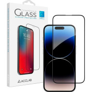 Захисне скло ACCLAB Full Glue для iPhone 14 Pro Max