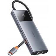 Порт-репликатор BASEUS Metal Gleam Series II 6-in-1 USB Hub (B00061802813-00)