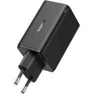 Зарядное устройство BASEUS GaN6 Pro Fast Charger 2C+2U Cluster Black w/Type-C to Type-C cable (P10162701113-00)