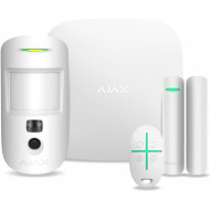 Комплект охранной сигнализации AJAX HDR StarterKit Cam Plus White