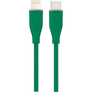 Кабель CABLEXPERT Premium Silicon Type-C to Lightning 1.5м Midnight Green (CC-USB2S-CM8PM-1.5M-G)