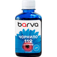 Чернила BARVA для Epson EkoTank L15150/L15160/L6570/L6550/L11160/L6490/L15180/L6580 Cyan (E112-957)