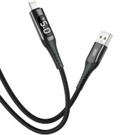 Кабель XO NB162 USB-A to Lightning 1м Black