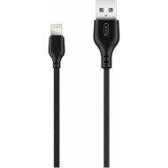 Кабель XO NB36 USB-A to Lightning 1м Black