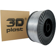 Пластик (филамент) для 3D принтера 3DPLAST PETG 1.75mm, 3кг, Transparent