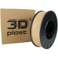 Пластик (филамент) для 3D принтера 3DPLAST PLA 1.75mm, 0.85кг, Beige