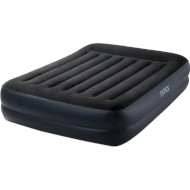 Матрас надувной c подголовником INTEX Pillow Rest Raised Bed 64124 203x152 Black