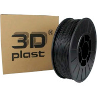 Пластик (филамент) для 3D принтера 3DPLAST PETG 1.75mm, 0.85кг, Black