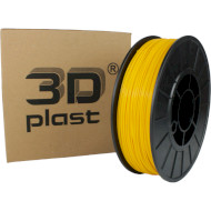 Пластик (філамент) для 3D принтера 3DPLAST PETG 1.75mm, 0.85кг, Yellow