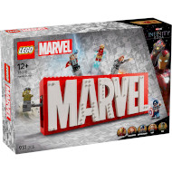 Конструктор LEGO Super Heroes Marvel Логотип и минифигурки 931дет. (76313)