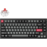 Клавиатура беспроводная LEMOKEY P1 Pro Keychron Super Red Switch Carbon Black