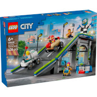 Конструктор LEGO City Никаких ограничений: Автодром для гоночных автомобилей 436дет. (60460)