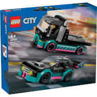 Конструктор LEGO City Гоночный автомобиль и автовоз 328дет. (60406)