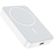 Повербанк с беспроводной зарядкой BOROFONE BJ25 Plus Reach 10000mAh White