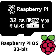 Карта памяти RASPBERRY PI MicroSD 32GB with pre-installed Raspberry Pi OS (SC0268)