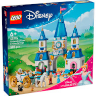 Конструктор LEGO Disney Princess Замок Золушки и карета 596дет. (43275)