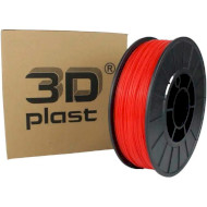 Пластик (филамент) для 3D принтера 3DPLAST PLA 1.75mm, 0.85кг, Red