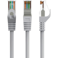 Патч-корд CABLEXPERT U/UTP Cat.6 CCA 1.5м Gray (PP6U-1.5M)