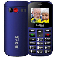 Мобильный телефон SIGMA MOBILE Comfort 50 Easy Type-C Blue (4827798585238)