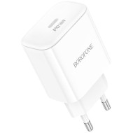 Зарядний пристрій BOROFONE BA81A 1xUSB-C, PD20W White