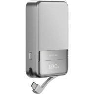 Повербанк MagSafe ECOFLOW RAPID Magnetic Power Bank 65W 10000mAh Silver
